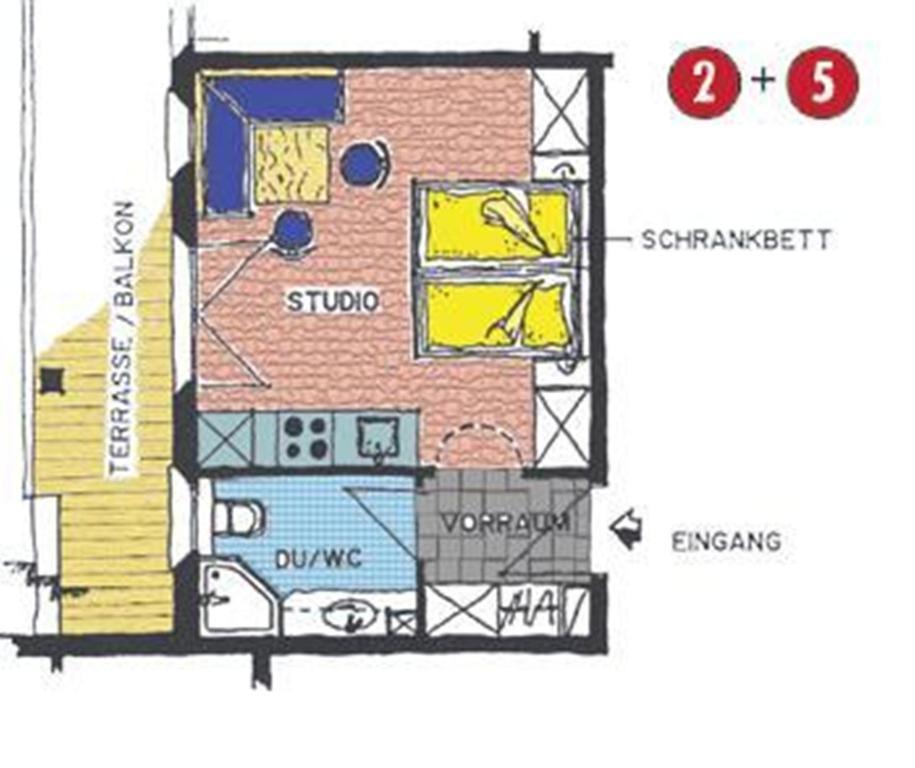 Appartement Laerchenhof Samnaun Quarto foto